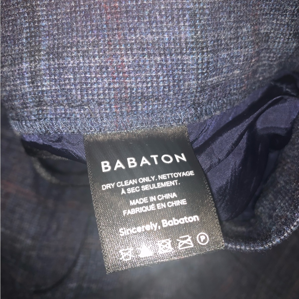 Babaton Wool Cashmere Plaid Pants - Picture 4 of 7